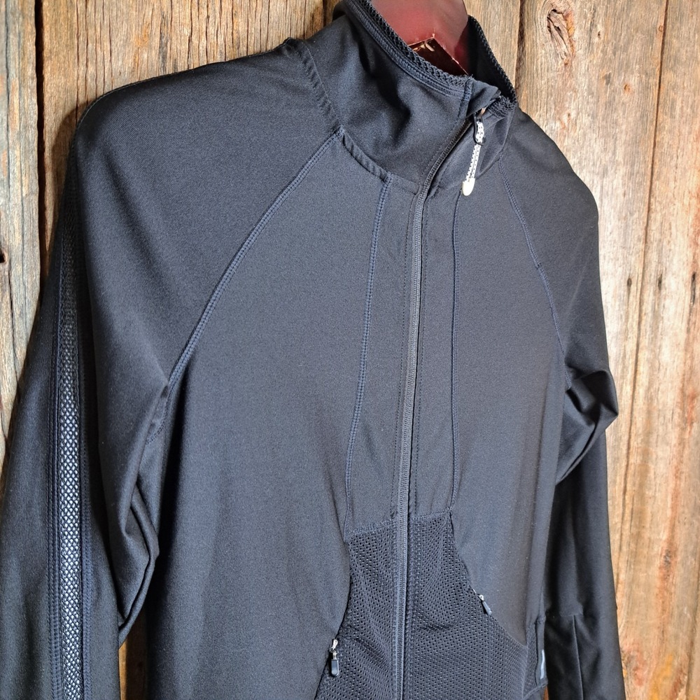 Techwear Cybertek Athleisure Mondetta Women's Med Full Zip Athletic Jacket Black